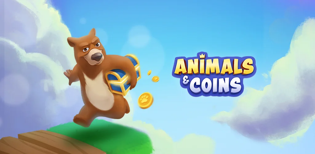 Animals & Coins Adventure Game official publisher feature illustration