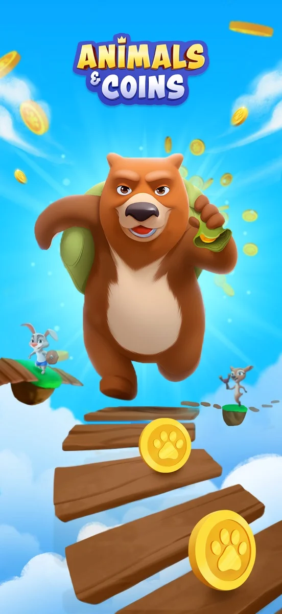 Animals & Coins Adventure Game publisher promotional screenshot 1